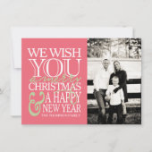 De Kaart van de Foto van het Bericht van de (Voorkant)