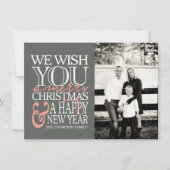 De Kaart van de Foto van het Bericht van de (Voorkant)