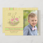 De Kaart van de Foto van het Nest van de natuur (Voorkant / Achterkant)