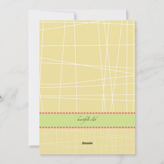 De Kaart van de Foto van het Nest van de natuur (Achterkant)