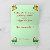 De Kaart van de Foto van Kerstmis (Binnen)