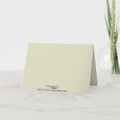 De Kaart van de Foto van Kerstmis van de plaid (Achterkant)