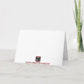 De kaart van de Foto van Pasen (Achterkant)