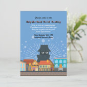 De kaart van de Gebeurtenis van de Vergadering van (Staand voorkant)