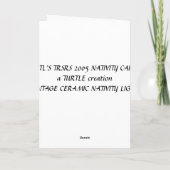 DE KAART VAN DE GEBOORTE VAN CHRISTUS VAN TRSRS (Achterkant)