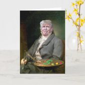 De Kaart van de geboortedag van de Con Artist (Gele Bloem)