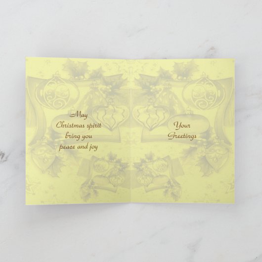 De Kaart van de Geest van Kerstmis (Binnen)