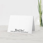 De Kaart van de Gelukwens van afstuderen - SRF (Achterkant)