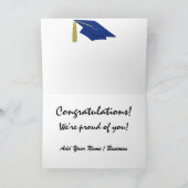 De Kaart van de Gelukwens van afstuderen - SRF (Binnen)