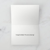 De Kaart van de Gelukwensen van de Knieën van de (Binnen)