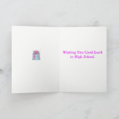 De Kaart van de Gelukwensen van de Parasol van de (Binnen)