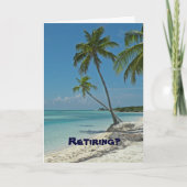 De Kaart van de Gelukwensen van de pensionering (Voorkant)