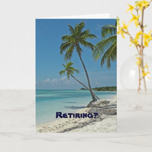 De Kaart van de Gelukwensen van de pensionering (Gele Bloem)