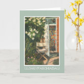 De Kaart van de Gelukwensen van de pensionering: (Gele Bloem)