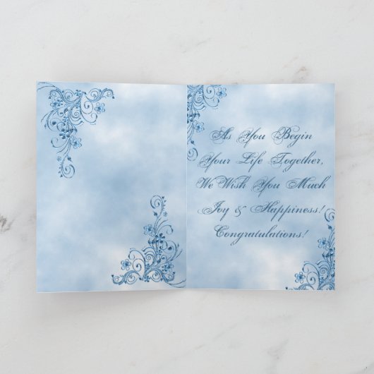 De Kaart van de Gelukwensen van het huwelijk: De (Binnen)