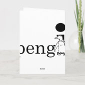 De kaart van de Gelukwensen van het Huwelijk van (Achterkant)