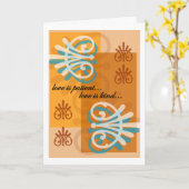 De kaart van de Gelukwensen van het Huwelijk van (Gele Bloem)