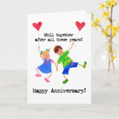 De Kaart van de Gelukwensen van het Jubileum (Gele Bloem)