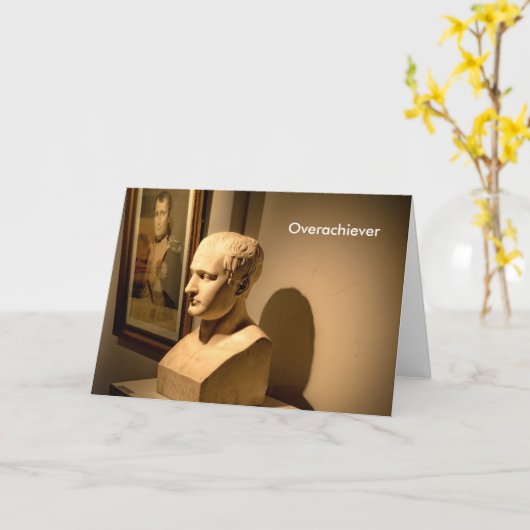 De Kaart van de Gelukwensen van Overachiever (Gele Bloem)