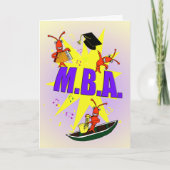 De Kaart van de Gelukwensen van Themed M.B.A van (Voorkant)