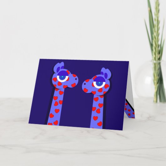 De Kaart van de GIRAFFES van het HART (Voorkant)