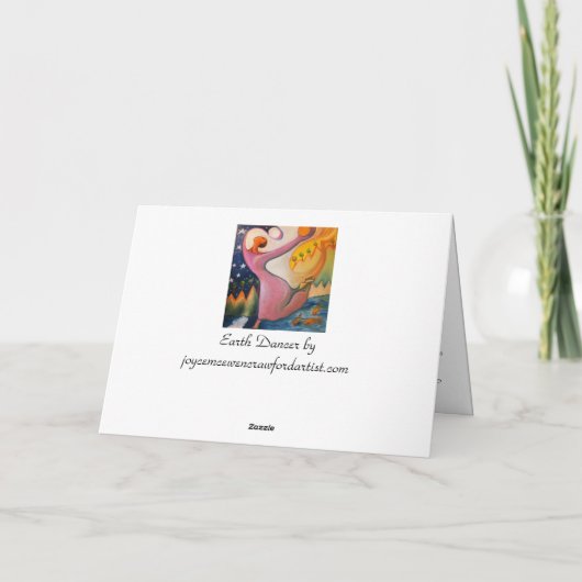 De Kaart van de Groet of van de Nota van de Danser (Achterkant)