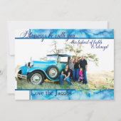 De Kaart van de Groet van de Foto van de Chanoeka (Achterkant)