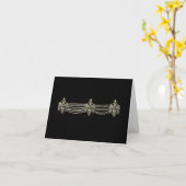 De Kaart van de Groet/van de Nota van de Armband ~ (Gele Bloem)