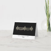 De Kaart van de Groet/van de Nota van de Armband ~ (Achterkant)