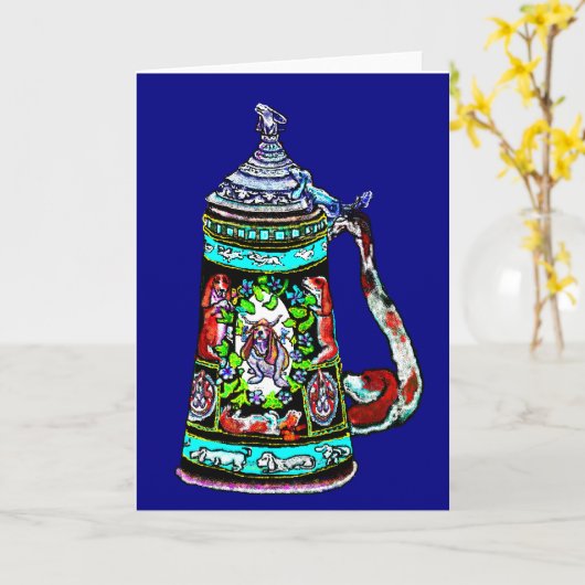 De Kaart van de Groeten van BassetStein (Gele Bloem)