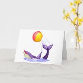 De Kaart van de Groeten van de dolfijn (Gele Bloem)