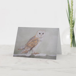 De Kaart van de Groeten van de Uil van de Schuur
