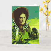 De Kaart van de Groeten van de Veedrijfster van (Gele Bloem)