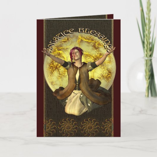 De Kaart van de Groeten van de Zegen van de (Voorkant)