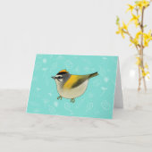 De Kaart van de Groeten van Firecrest (Gele Bloem)