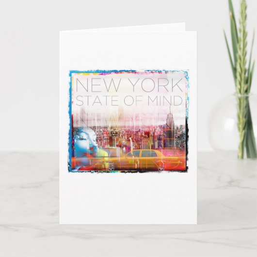 De Kaart van de Groeten van New York (Voorkant)