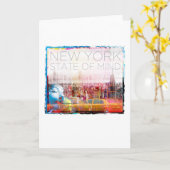 De Kaart van de Groeten van New York (Gele Bloem)