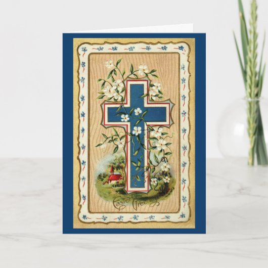 De Kaart van de Groeten van Pasen (Voorkant)