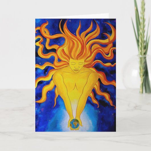 De Kaart van de Groeten van Sunworld (Voorkant)