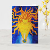 De Kaart van de Groeten van Sunworld (Gele Bloem)