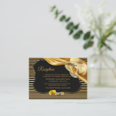 De Kaart van de Grote Gatsby Wedding Reception Enc (Staand voorkant)