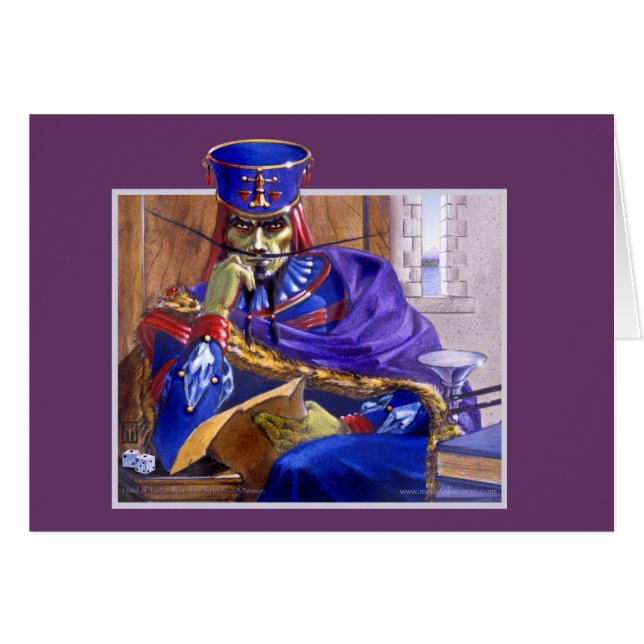 De kaart van de hand van de rechter (Voorkant Horizontaal)