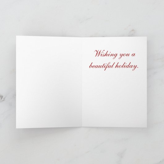 De Kaart van de Harp van de vakantie (Binnen)