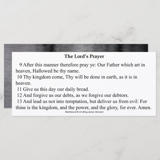 De Kaart van de Heer (Voorkant / Achterkant)