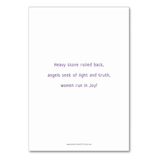 De Kaart van de herrijzengebedde (Achterkant)