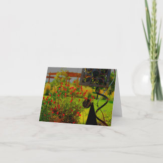 De kaart van de het collectienota van de herfst