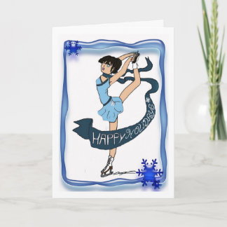 De kaart van de het ijssk8r vakantie van Manga