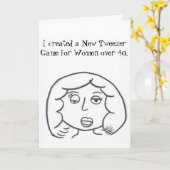 De kaart van de het spelverjaardag van Tweezer van (Gele Bloem)