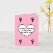 de kaart van de hondsympathie door dalDesignNZ (Gele Bloem)