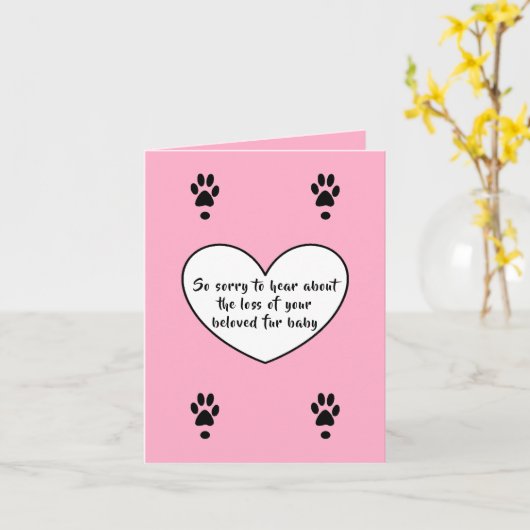 de kaart van de hondsympathie door dalDesignNZ (Gele Bloem)